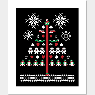 James Pond Ugly Christmas Sweater Posters and Art